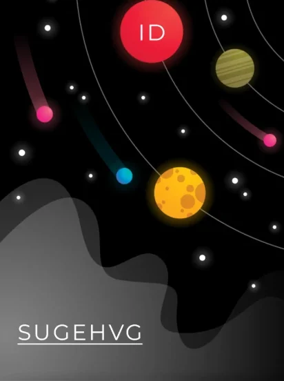 Planet card back