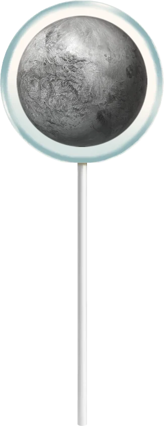 Haumea lollipop