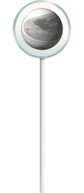 Moon lollipop