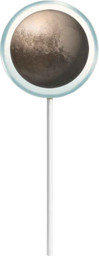Pluto lollipop