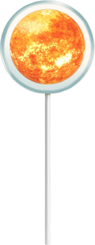 Sun lollipop