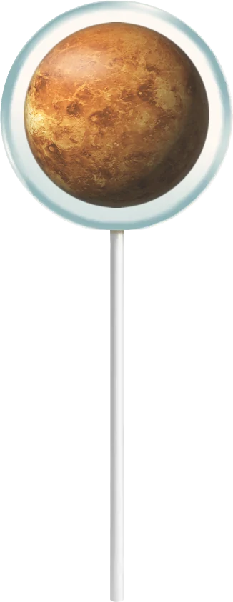 Venus lollipop