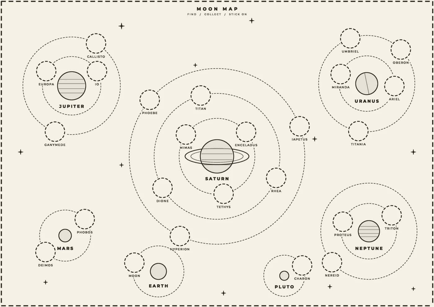 Moon map
